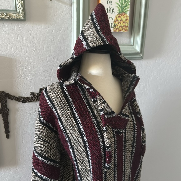 Mexican Hoodie Jacket with Front Pocket - Picture 3 of 6